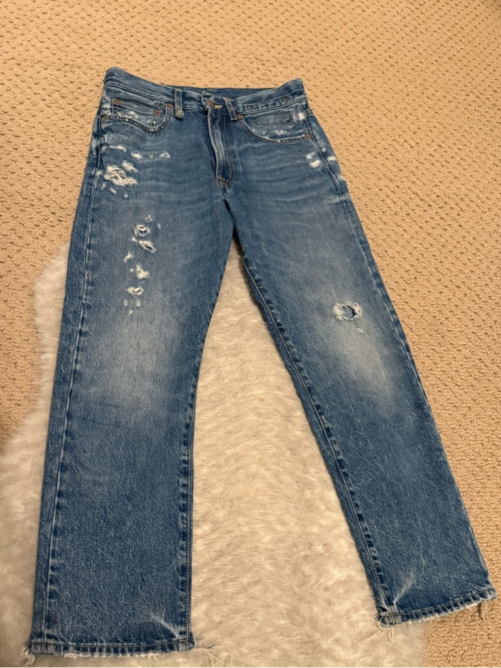 R13 Boyfriend Jeans Size 23 - Picture 8 of 13